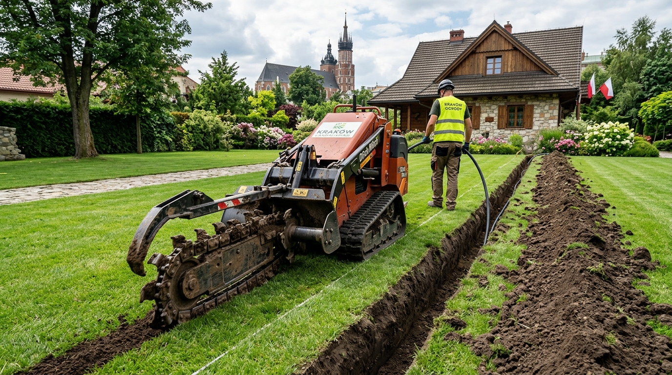 Wykopy Koparką Łańcuchową Kraków