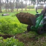 Prace ziemne, niwelacja terenu